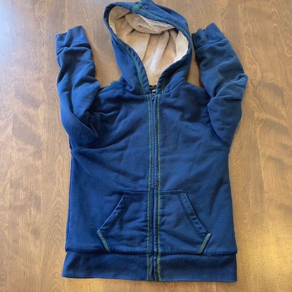 L.L. Bean Kids Lined Sweatshirt Hoodie 6X/7 - Picture 1 of 4